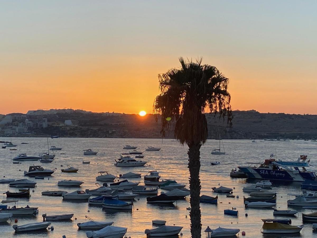 St Paul'S Bay Sunset View Apartment San Pawl il-Baħar Eksteriør bilde