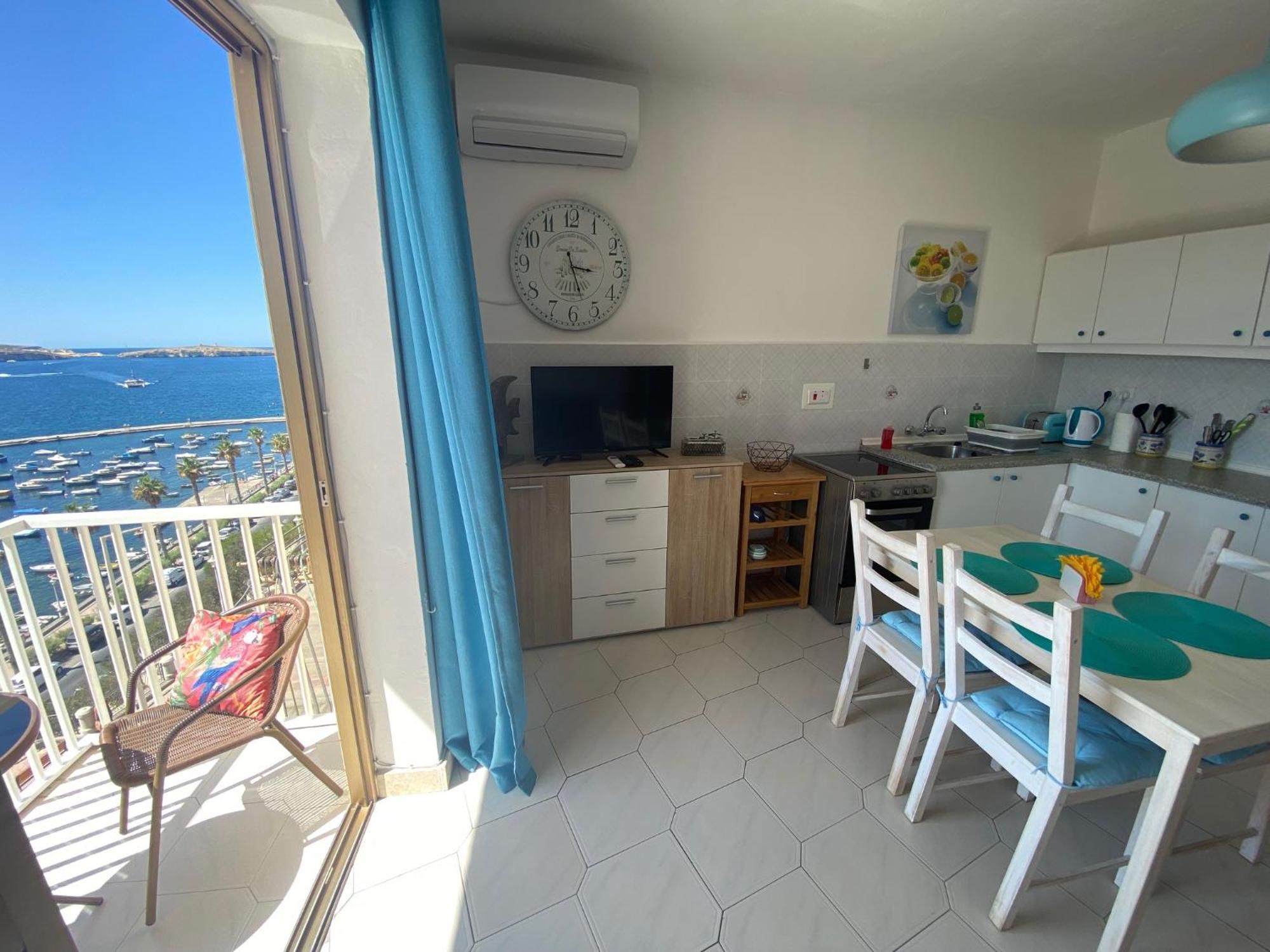 St Paul'S Bay Sunset View Apartment San Pawl il-Baħar Eksteriør bilde